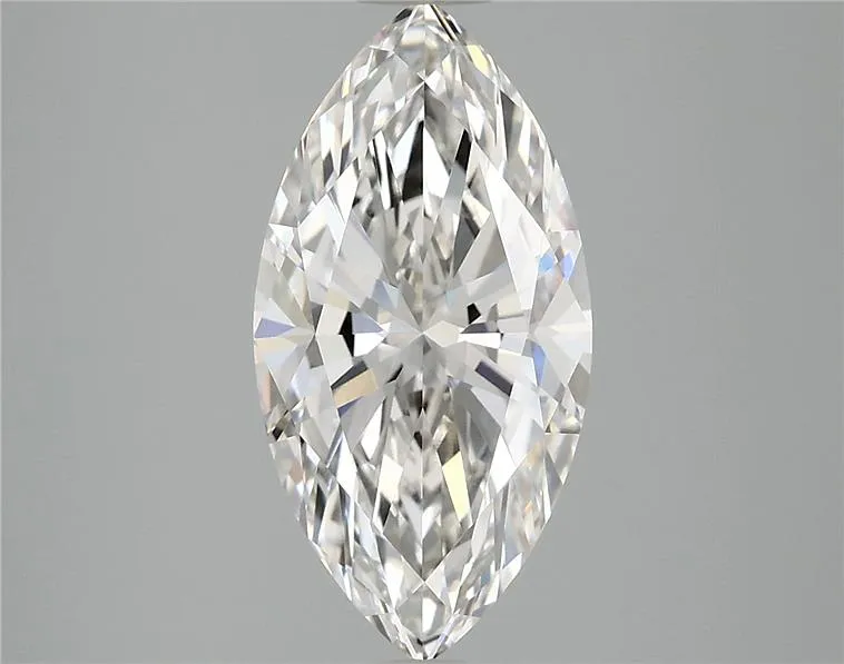 3.04ct Marquise Lab Grown Diamond (Colour G, Clarity VVS2, IGI Certified)