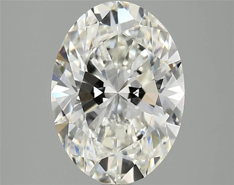 3.04ct Oval Lab Grown Diamond (Colour G, Clarity VVS2, IGI Certified)