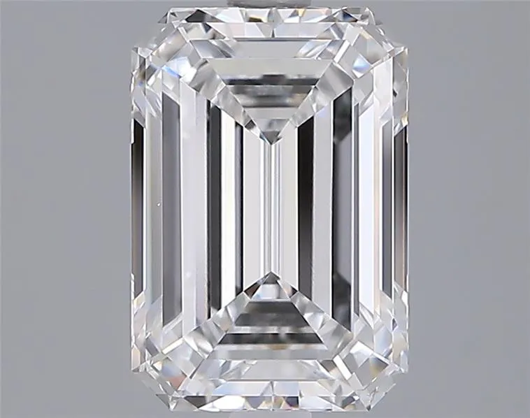 3.05ct Emerald Lab Grown Diamond (Colour D, Clarity VVS1, IGI Certified)