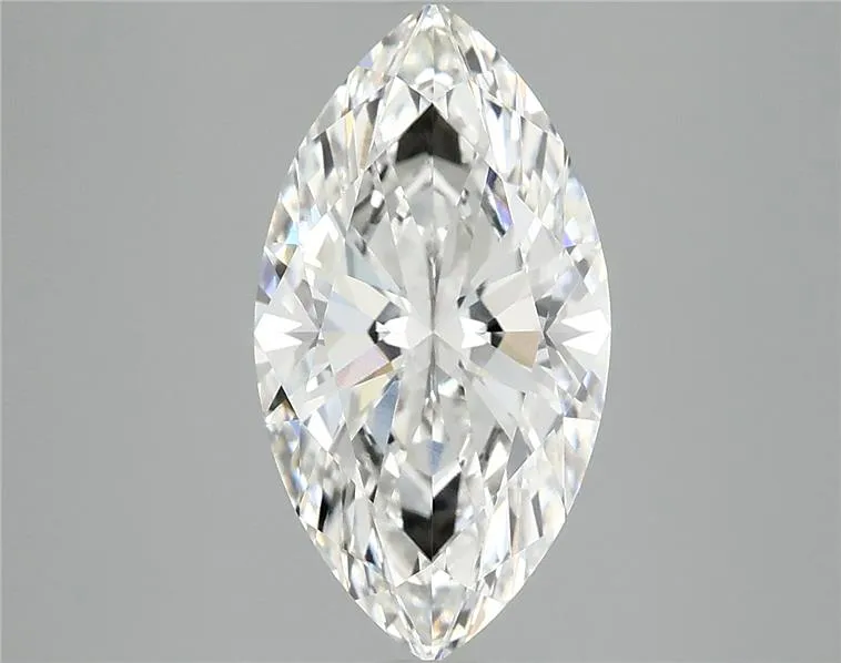 3.05ct Marquise Lab Grown Diamond (Colour F, Clarity VVS1, IGI Certified)