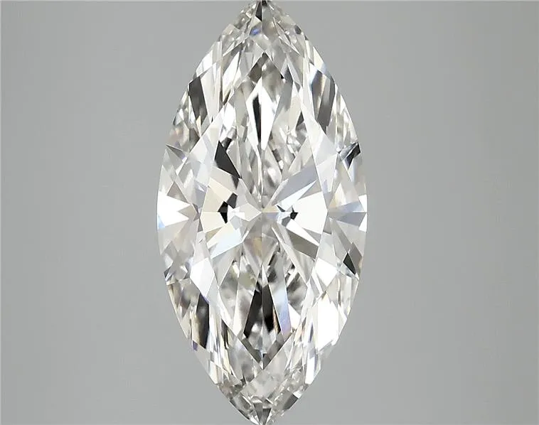 3.05ct Marquise Lab Grown Diamond (Colour G, Clarity VVS2, IGI Certified)
