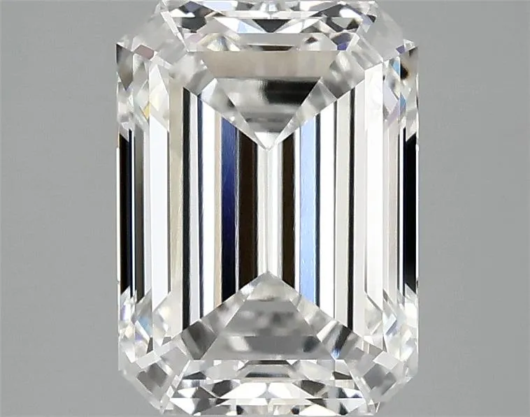 3.06ct Emerald Lab Grown Diamond (Colour F, Clarity VVS1, IGI Certified)