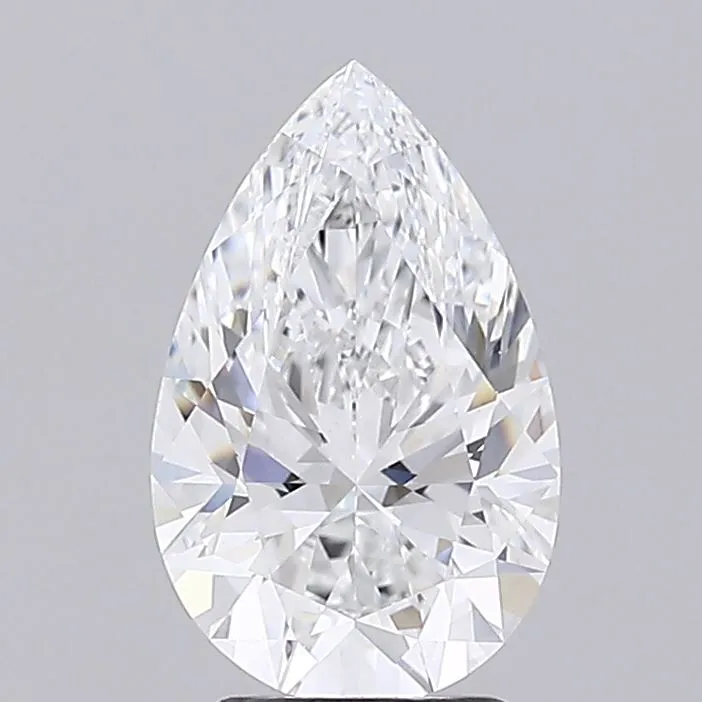 3.08ct Pear Lab Grown Diamond (Colour E, Clarity VVS1, IGI Certified)