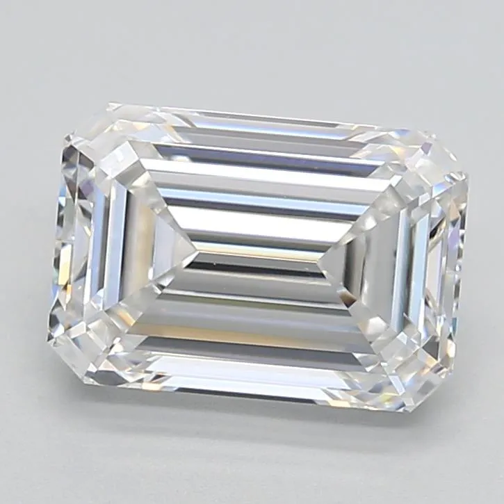 3.10ct Emerald Lab Grown Diamond (Colour E, Clarity VVS1, IGI Certified)
