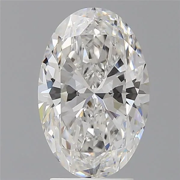 3.10ct Oval Lab Grown Diamond (Colour D, Clarity VVS2, IGI Certified)
