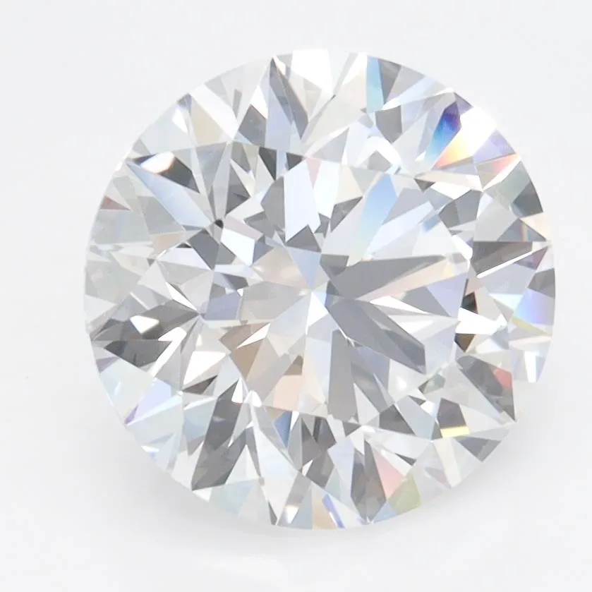 3.10ct Round Lab Grown Diamond (Colour D, Clarity IF, Cut ID, IGI Certified)