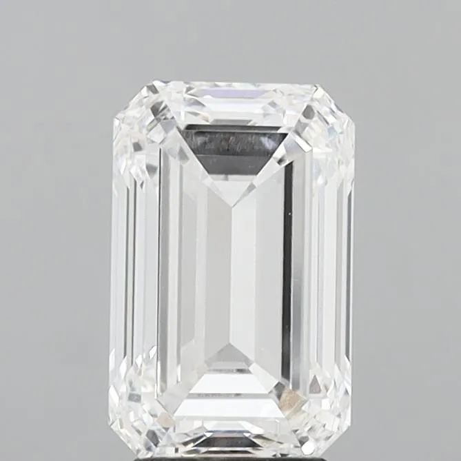 3.19ct Emerald Lab Grown Diamond (Colour E, Clarity IF, IGI Certified)