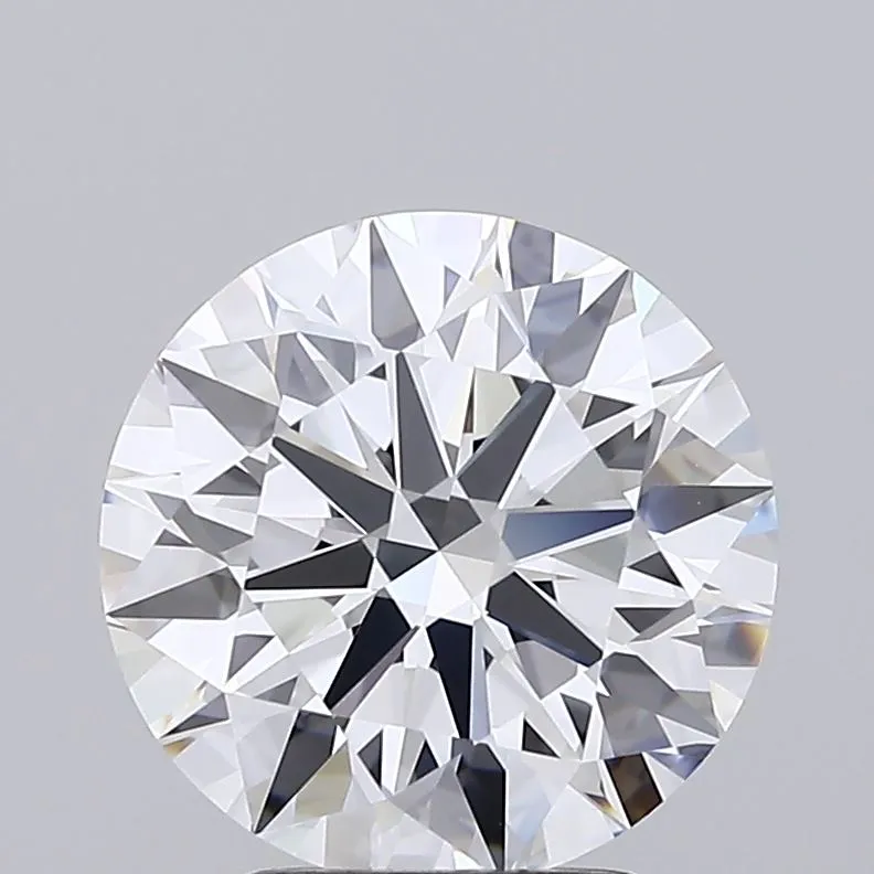 3.30ct Round Lab Grown Diamond (Colour D, Clarity IF, Cut ID, IGI Certified)