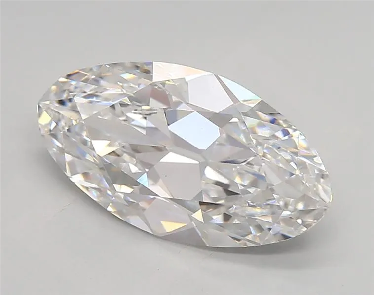 3.31ct Oval Lab Grown Diamond (Colour D, Clarity VVS2, IGI Certified)