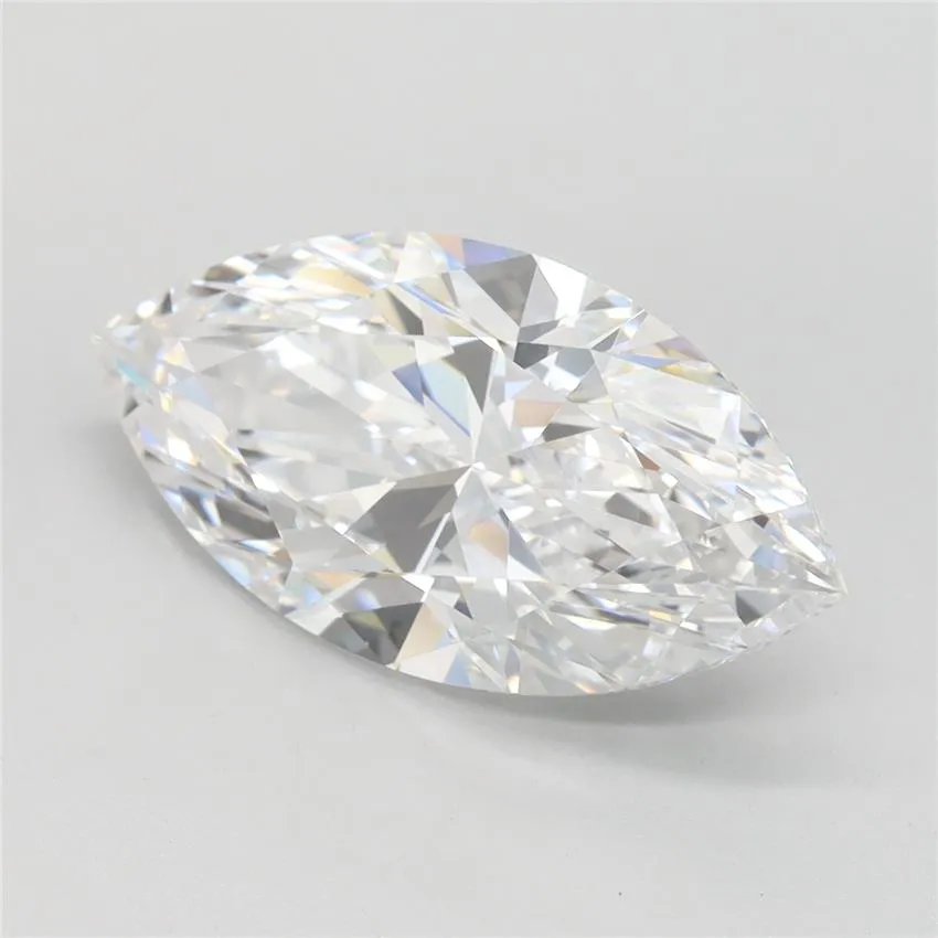 3.35ct Marquise Lab Grown Diamond (Colour D, Clarity FL, IGI Certified)