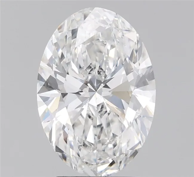 3.50ct Oval Lab Grown Diamond (Colour E, Clarity VS1, IGI Certified)