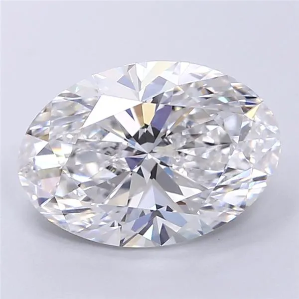3.51ct Oval Lab Grown Diamond (Colour E, Clarity VVS2, GIA Certified)