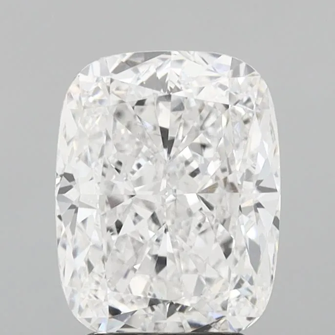 3.52ct Cushion modified Lab Grown Diamond (Colour D, Clarity VVS2, IGI Certified)