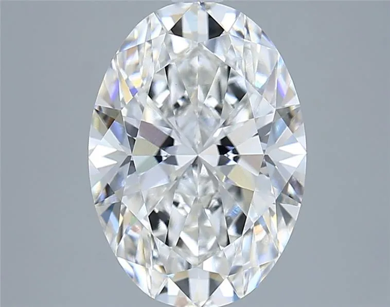 3.54ct Oval Lab Grown Diamond (Colour F, Clarity VVS2, IGI Certified)