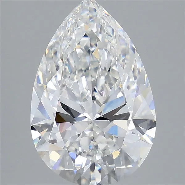 3.58ct Pear Lab Grown Diamond (Colour D, Clarity VVS1, IGI Certified)