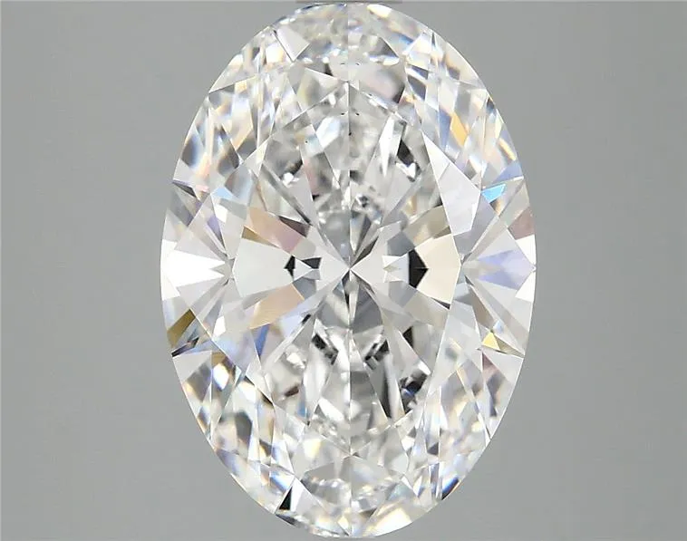 3.87ct Oval Lab Grown Diamond (Colour D, Clarity VS1, IGI Certified)