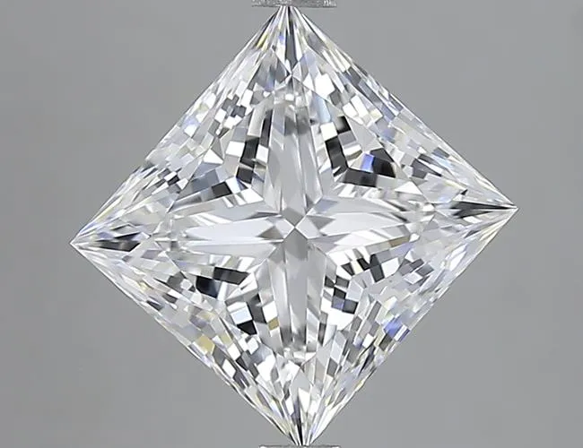 4.00ct Princess Lab Grown Diamond (Colour E, Clarity VVS2, IGI Certified)