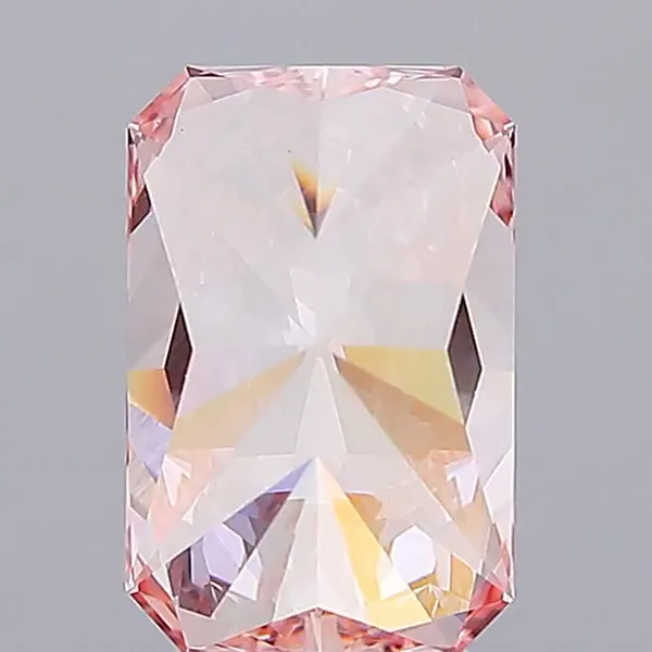 4.00ct Radiant Lab Grown Diamond (Colour Fancy Vivid Pink, Clarity VS1, IGI Certified)
