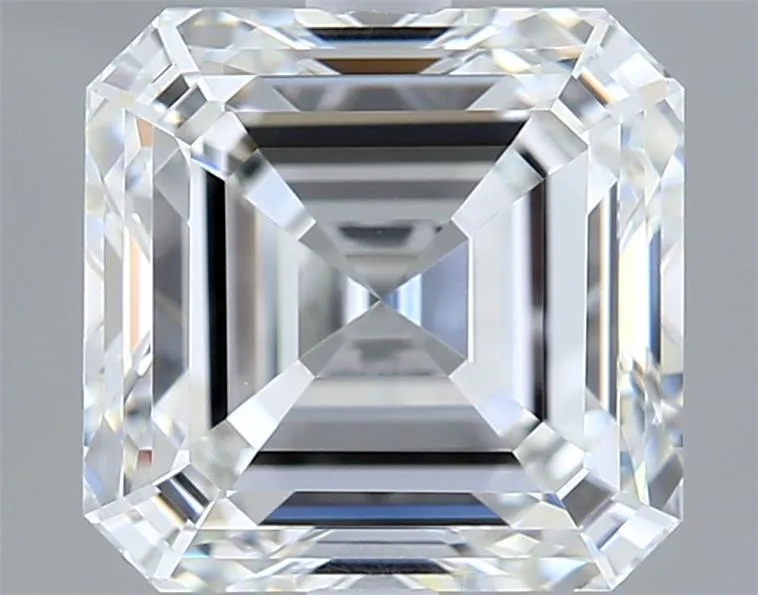 4.05ct Asscher Lab Grown Diamond (Colour F, Clarity VVS2, IGI Certified)