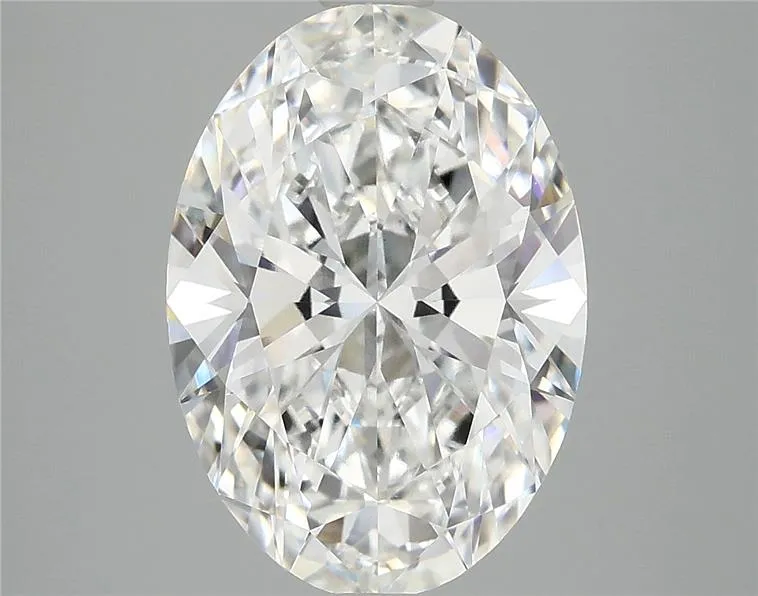 4.06ct Oval Lab Grown Diamond (Colour E, Clarity VVS2, IGI Certified)