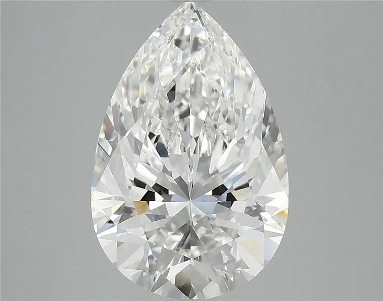 4.10ct Pear Lab Grown Diamond (Colour E, Clarity VVS2, IGI Certified)