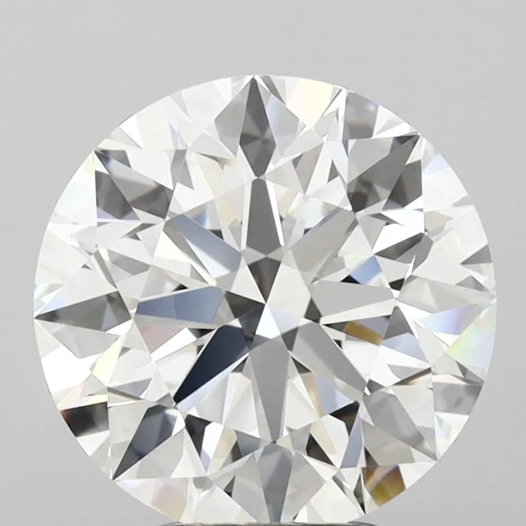 4.10ct Round Lab Grown Diamond (Colour D, Clarity IF, Cut ID, IGI Certified)
