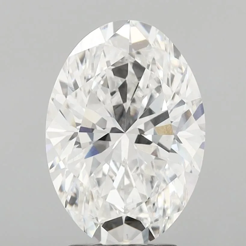 4.38ct Oval Lab Grown Diamond (Colour E, Clarity VS1, IGI Certified)