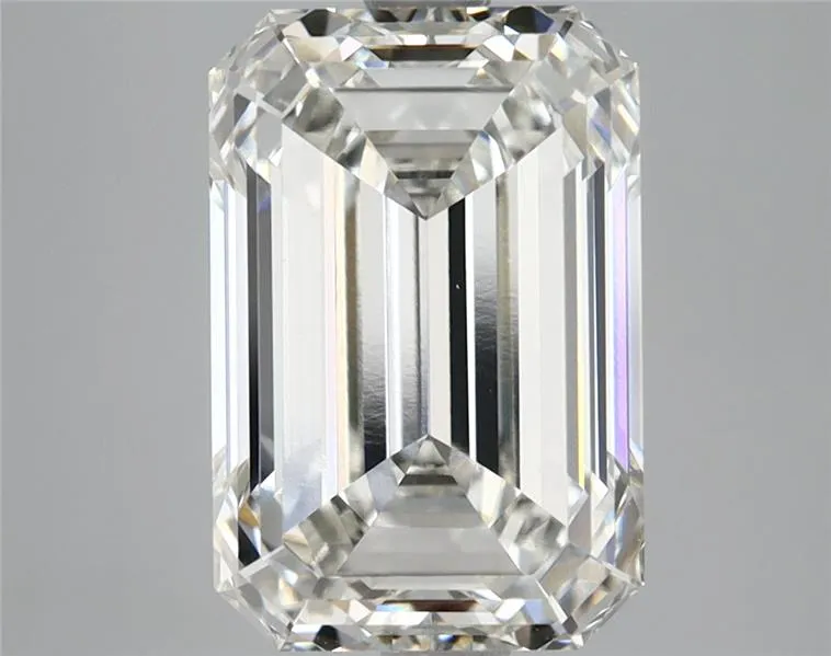 4.62ct Emerald Lab Grown Diamond (Colour G, Clarity VVS2, IGI Certified)