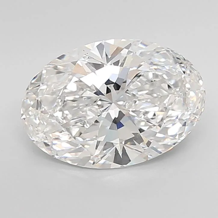 4.68ct Oval Lab Grown Diamond (Colour E, Clarity VS2, IGI Certified)