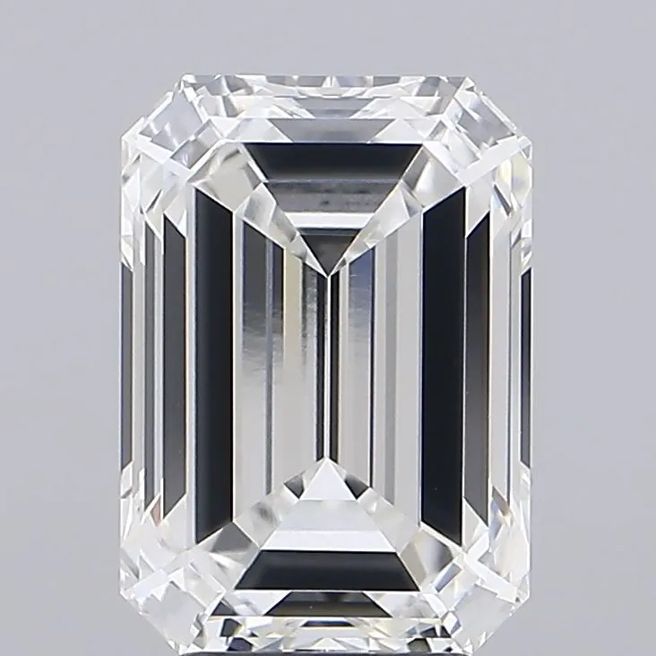 5.00ct Emerald Lab Grown Diamond (Colour E, Clarity VVS1, IGI Certified)