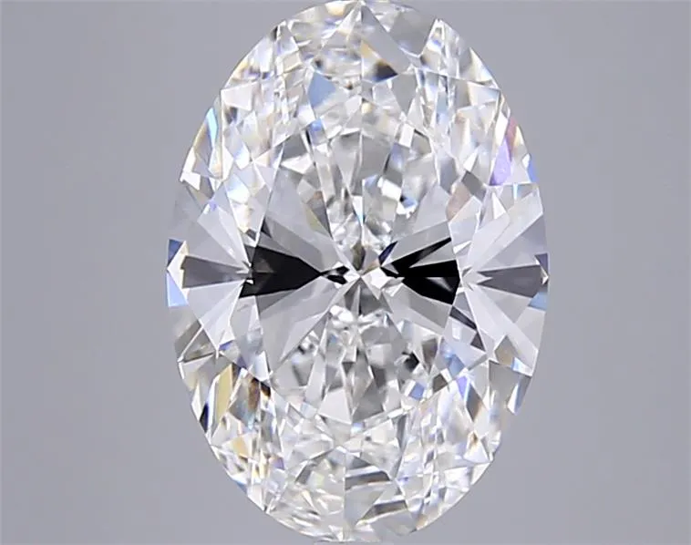 5.00ct Oval Lab Grown Diamond (Colour E, Clarity VVS1, IGI Certified)