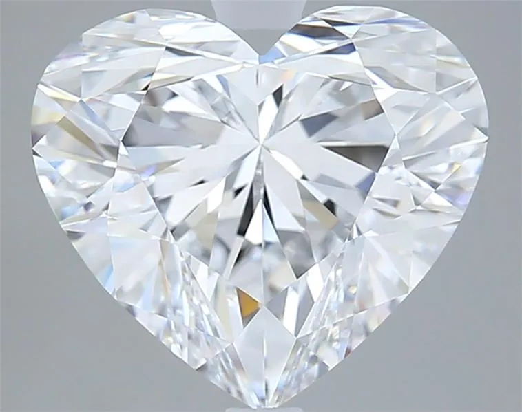 5.01ct Heart Lab Grown Diamond (Colour D, Clarity VVS1, IGI Certified)