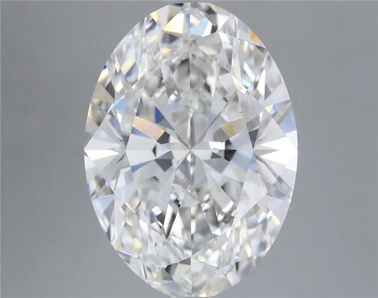 5.02ct Oval Lab Grown Diamond (Colour F, Clarity VS1, IGI Certified)