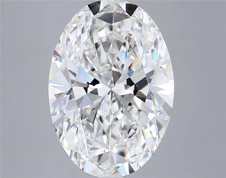 5.02ct Oval Lab Grown Diamond (Colour F, Clarity VVS2, IGI Certified)