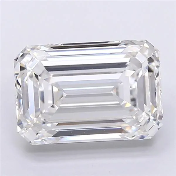 5.05ct Emerald Lab Grown Diamond (Colour F, Clarity VVS1, IGI Certified)