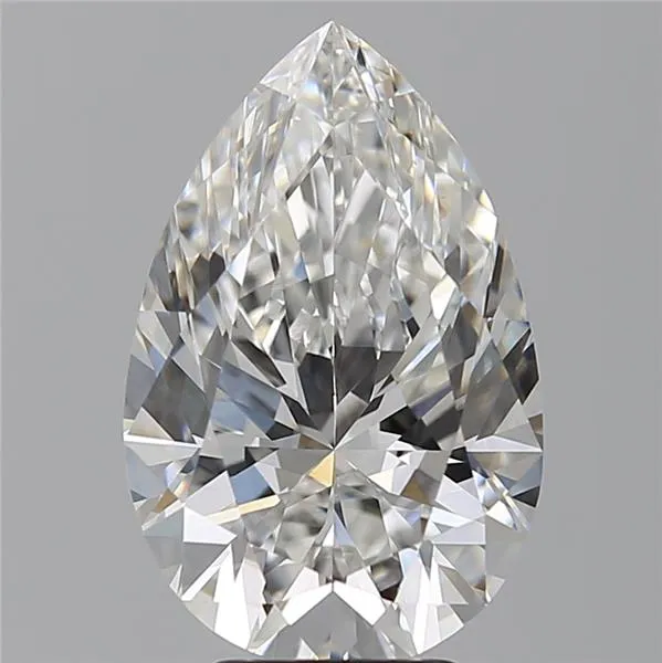 5.09ct Pear Lab Grown Diamond (Colour E, Clarity VVS2, IGI Certified)
