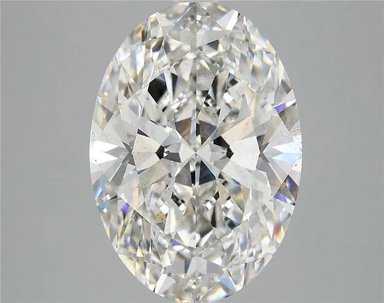 5.10ct Oval Lab Grown Diamond (Colour G, Clarity SI1, IGI Certified)