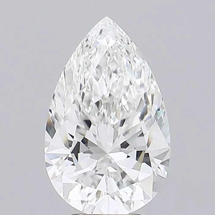 5.10ct Pear Lab Grown Diamond (Colour F, Clarity VVS2, IGI Certified)