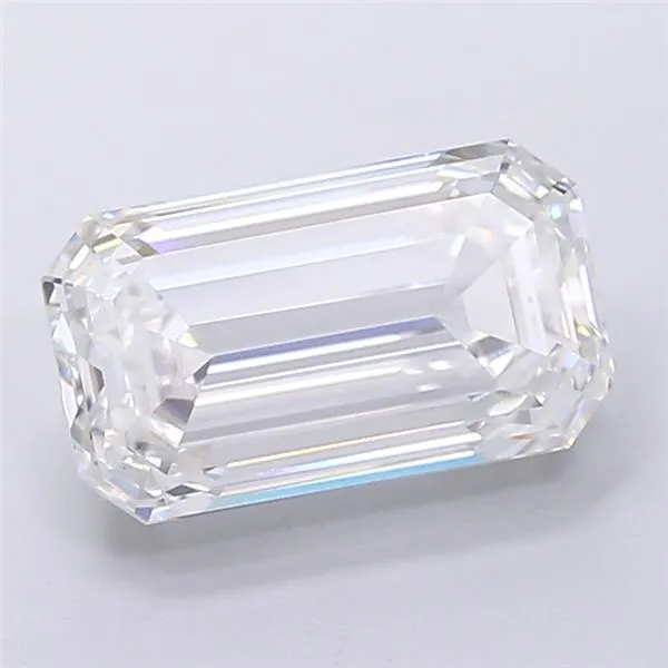 5.15ct Emerald Lab Grown Diamond (Colour E, Clarity VVS2, IGI Certified)