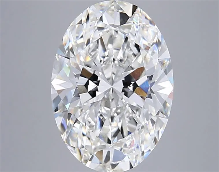 5.20ct Oval Lab Grown Diamond (Colour F, Clarity VS1, IGI Certified)