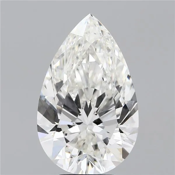 5.35ct Pear Lab Grown Diamond (Colour G, Clarity VVS2, IGI Certified)