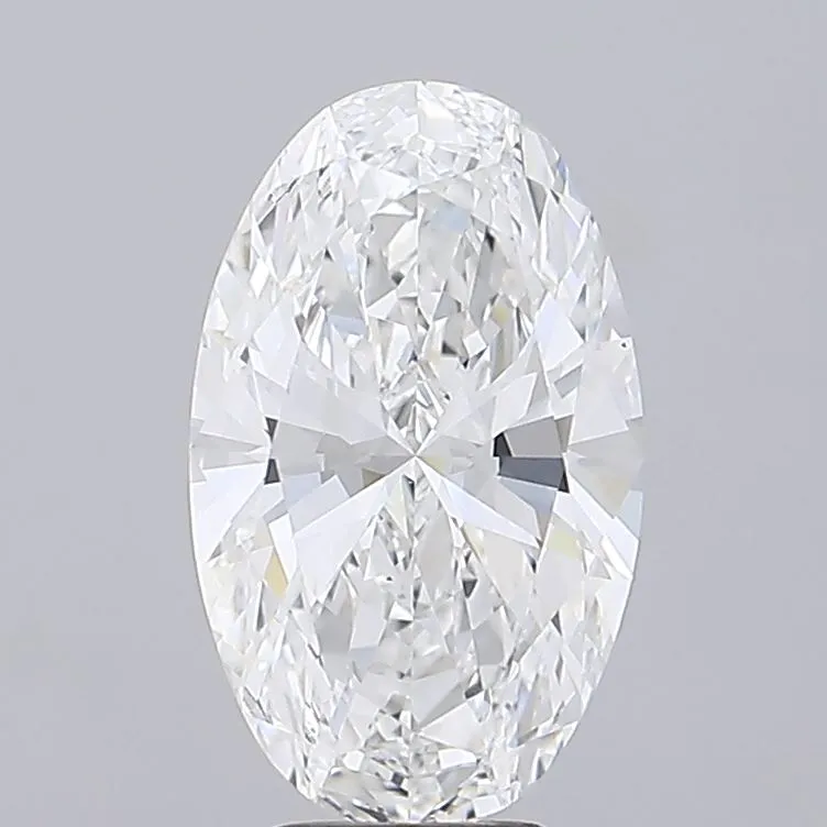 5.38ct Oval Lab Grown Diamond (Colour D, Clarity VVS2, IGI Certified)