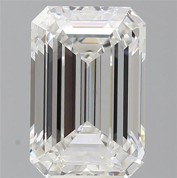 5.57ct Emerald Lab Grown Diamond (Colour F, Clarity VVS2, IGI Certified)