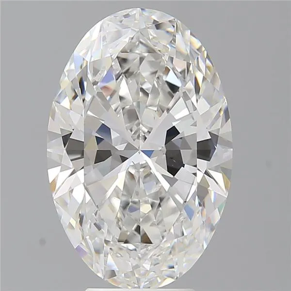 5.59ct Oval Lab Grown Diamond (Colour E, Clarity VVS2, IGI Certified)