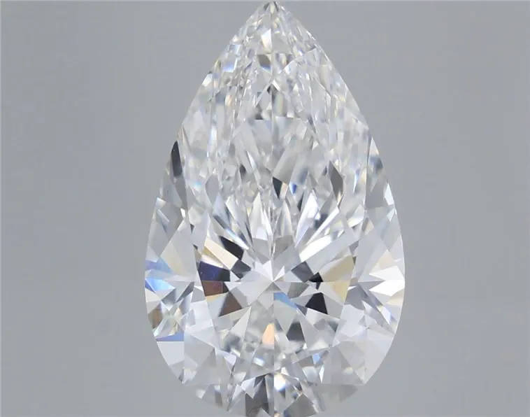 5.91ct Pear Lab Grown Diamond (Colour E, Clarity VVS2, IGI Certified)