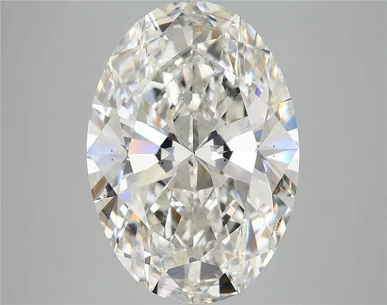 6.08ct Oval Lab Grown Diamond (Colour G, Clarity SI1, IGI Certified)