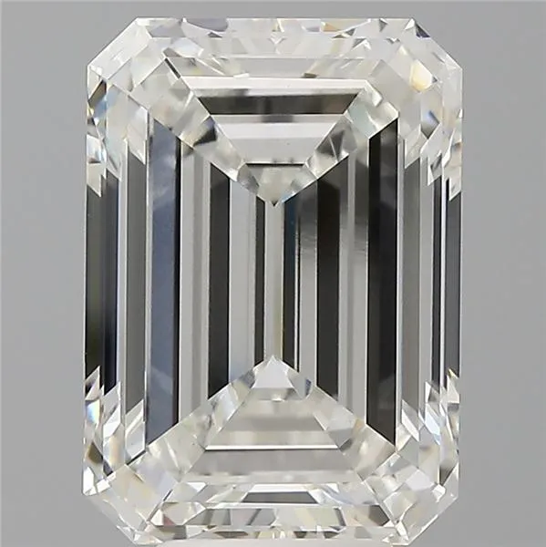 6.10ct Emerald Lab Grown Diamond (Colour G, Clarity VVS2, IGI Certified)