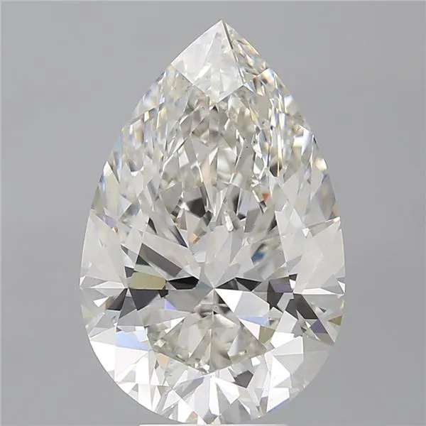 6.53ct Pear Lab Grown Diamond (Colour G, Clarity VS1, IGI Certified)