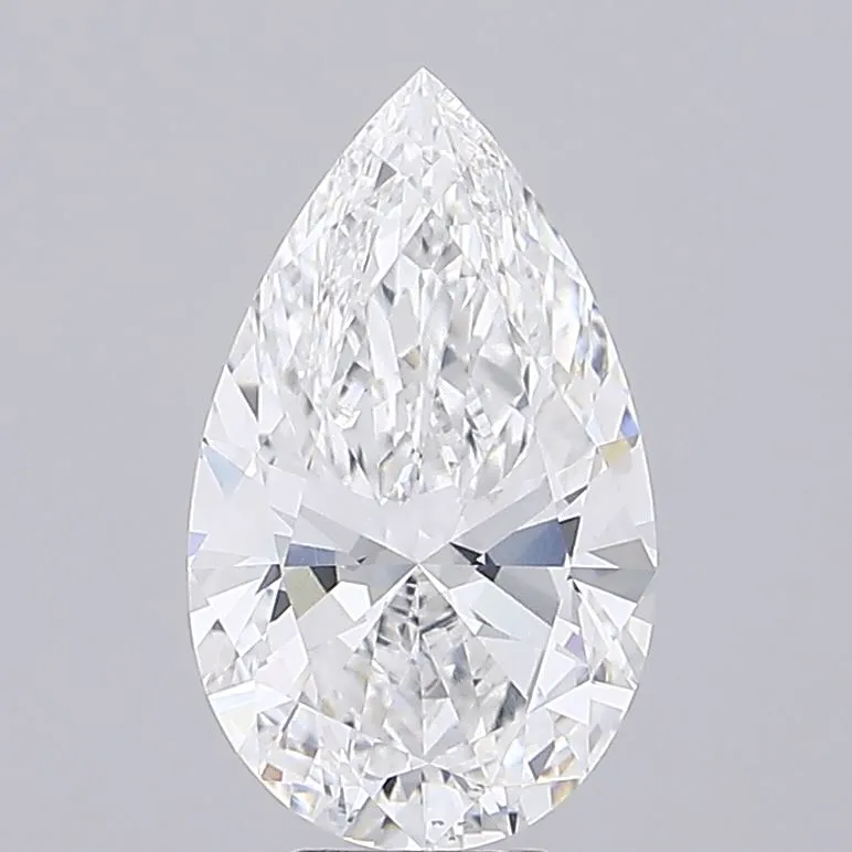 6.73ct Pear Lab Grown Diamond (Colour E, Clarity VVS2, IGI Certified)
