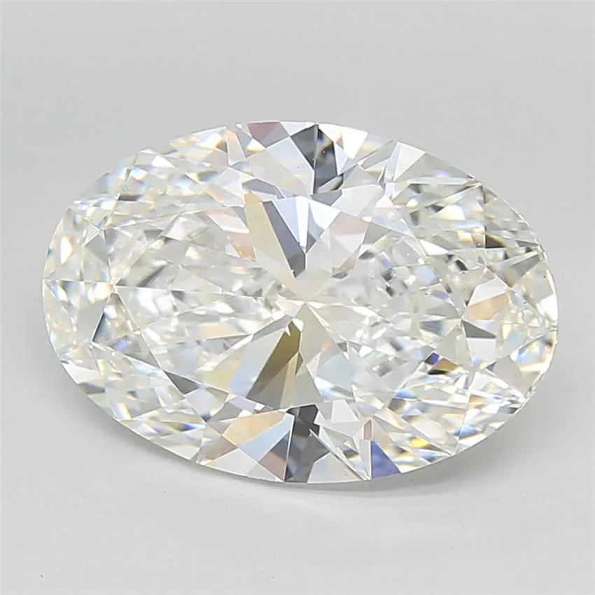 6.75ct Oval Lab Grown Diamond (Colour E, Clarity VVS2, IGI Certified)